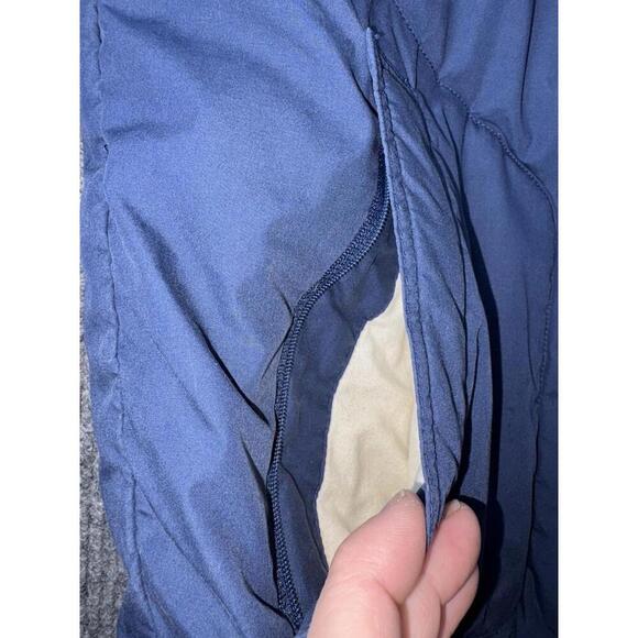 St. John's Bay Puffer Vest Men's L Navy Full Zip Quilted Lined Warm - Picture 2 of 15